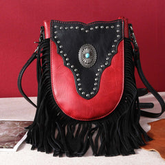 Montana West  Fringe Concho Crossbody