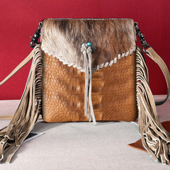 Montana West Hair-On Collection Crossbody