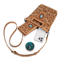 Montana West Cut-Out Embroidered Collection Crossbody