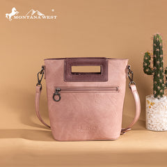 Montana West Cut-Out Embroidered Collection Crossbody