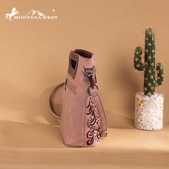 Montana West Cut-Out Embroidered Collection Crossbody