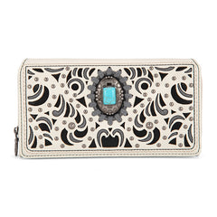 Montana West Cut-Out Embroidered Collection Wallet