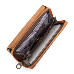 Montana West Cut-Out Embroidered Collection Wallet