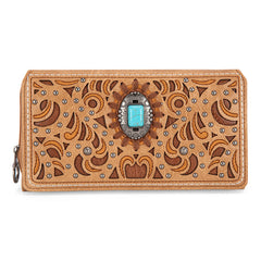 Montana West Cut-Out Embroidered Collection Wallet
