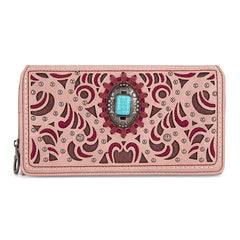 Montana West Cut-Out Embroidered Collection Wallet
