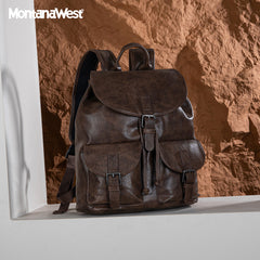 Montana West Vintage Buckle Backpack