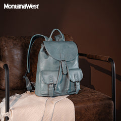 Montana West Vintage Buckle Backpack