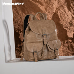 Montana West Vintage Buckle Backpack