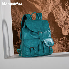 Montana West Vintage Buckle Backpack