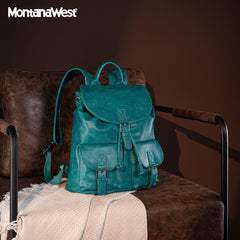 Montana West Vintage Buckle Backpack