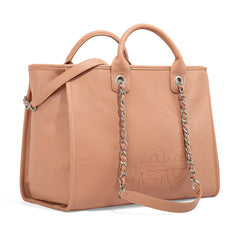 LEE Top Handle/Chain Strap Wide Tote