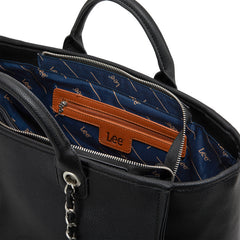 LEE Top Handle/Chain Strap Wide Tote