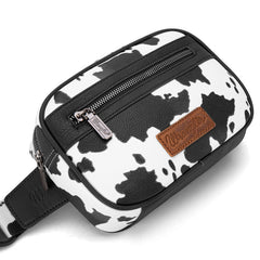 Wrangler Cow Print Belt Bag/Fanny Pack