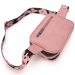 Wrangler Cow Print Belt Bag/Fanny Pack