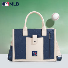 MLB Cleveland Guardians Team Whipstitch Tote/Crossbody