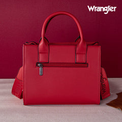 WG70-8120D Wrangler Whipstitch Small Tote/Crossbody - Red