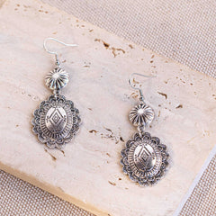 Rustic Couture  Bohemian Jewelry Sets Pendant Necklace Earrings