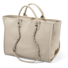 LEE Top Handle/Chain Strap Wide Tote