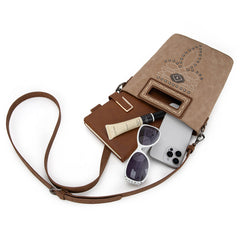 Montana West Diamond Cross Stitch Crossbody Bag