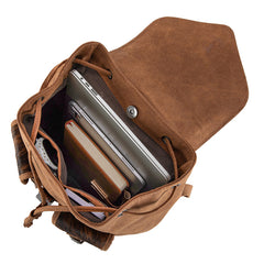 Trinity Ranch Genuine Hair-On Cowhide Tooled Backpack