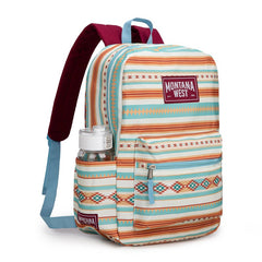Montana West Serape Aztec Print Backpack-2Pcs Set