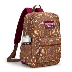 Montana West Serape Aztec Print Backpack-2Pcs Set