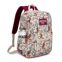 Montana West Serape Aztec Print Backpack-2Pcs Set