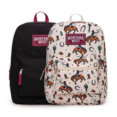 Montana West Serape Aztec Print Backpack-2Pcs Set