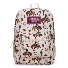 Montana West Serape Aztec Print Backpack-2Pcs Set