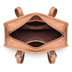 Montana West Western Tooled Small Satchel Bag