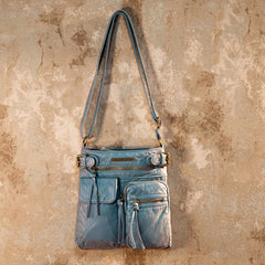 Montana West Multi Pocket Vintage Crossbody Bag