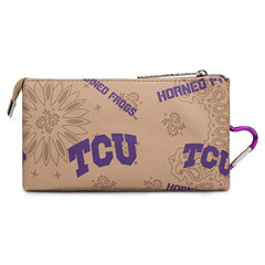 Texas Christian University Horned Frogs Wristlet