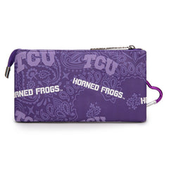 Texas Christian University Horned Frogs Wristlet