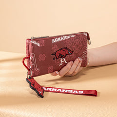University of Arkansas Razorbacks Wristlet