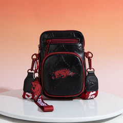 University of Arkansas Razorbacks Crossbody Bag