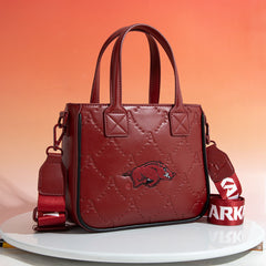 University of Arkansas Razorbacks Crossbody Tote Bag