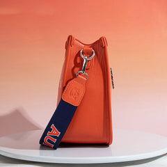 Auburn University Tigers Crossbody Purse With Wristlet Keychain
