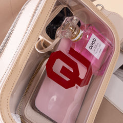 University of Oklahoma Sooners Clear Crossbody Bag
