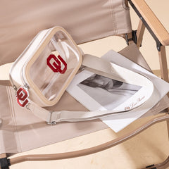 University of Oklahoma Sooners Clear Crossbody Bag