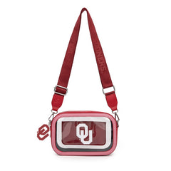 University of Oklahoma Sooners Clear Crossbody Bag
