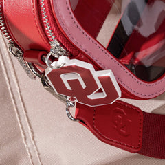 University of Oklahoma Sooners Clear Crossbody Bag