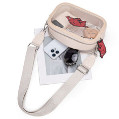 University of Arkansas Razorbacks Clear Crossbody Bag