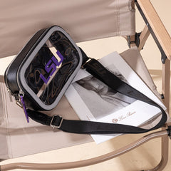 Louisiana State University Fighting Tigers Clear Crossbody Bag