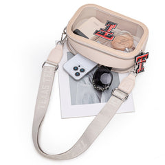 University of Texas Tech Red Raiders Clear Crossbody Bag