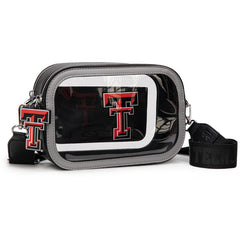 University of Texas Tech Red Raiders Clear Crossbody Bag