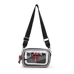University of Texas Tech Red Raiders Clear Crossbody Bag