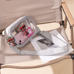 University of Texas Tech Red Raiders Clear Crossbody Bag