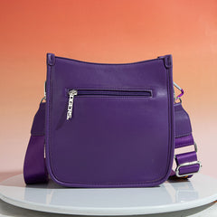 Louisiana State University Fighting Tigers Crossbody Purse With Wristlet Keychain