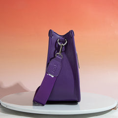 Louisiana State University Fighting Tigers Crossbody Purse With Wristlet Keychain