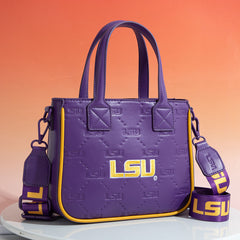Louisiana State University Fighting Tigers Crossbody Tote Bag